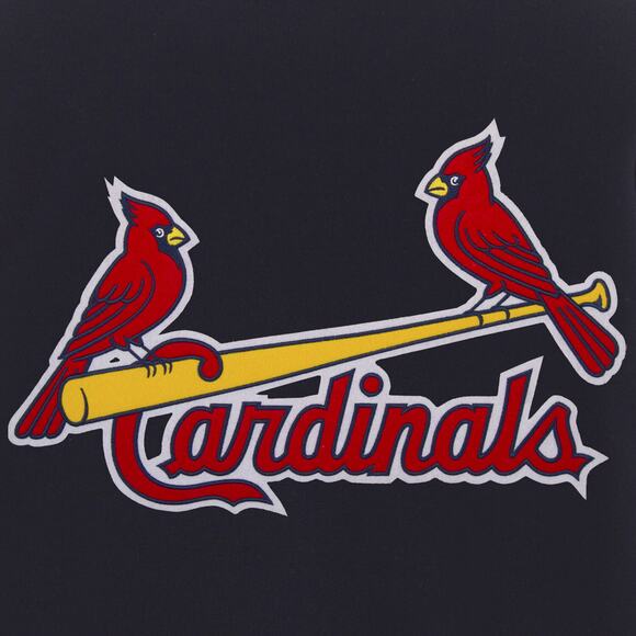 Saint Louis Cardinals Reversible Fleece Jacket with Faux Leather Sleev - Picture 3 of 7